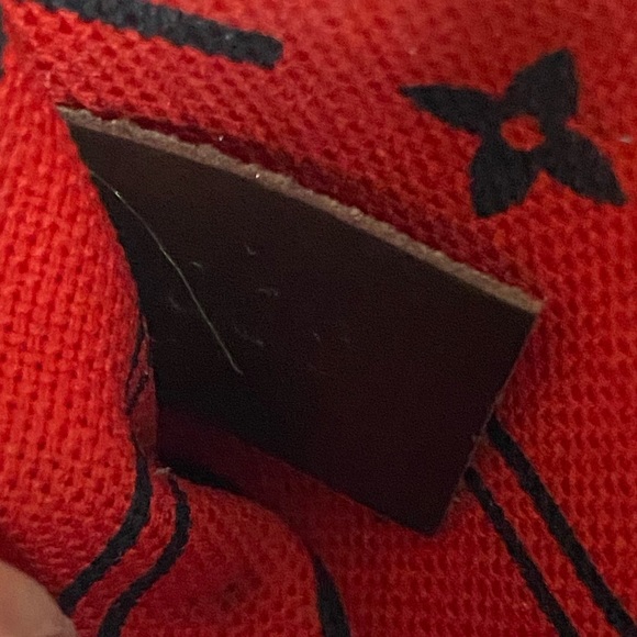 Louis Vuitton neverfull MM Damier ebene red interior sold out online - Picture 12 of 12